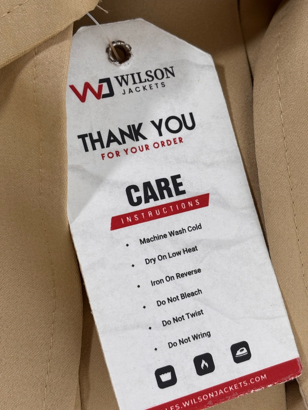 NWT Wilson Jackets Tan Beige Classic Pleated Minimalist Academia Trench Coat M - Picture 8 of 11